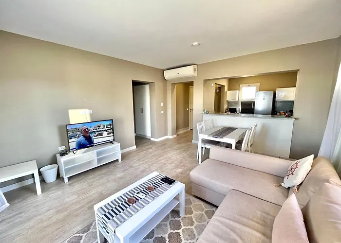 Daire Cozy 1-bedroom Joubal Lagoon Hurgada